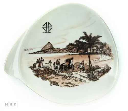 imagem: Prato do IV Centenário do Rio de Janeiro