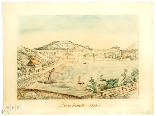 imagem: Vista do Rio de Janeiro – Tomada da Glória