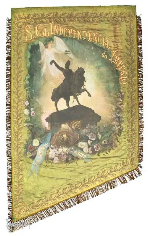 imagem: Estandarte da Sociedade Comemorativa da Independência