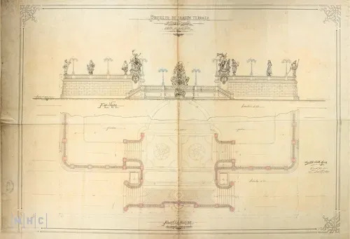 imagem: Projeto jardim terraço do Museu Nacional