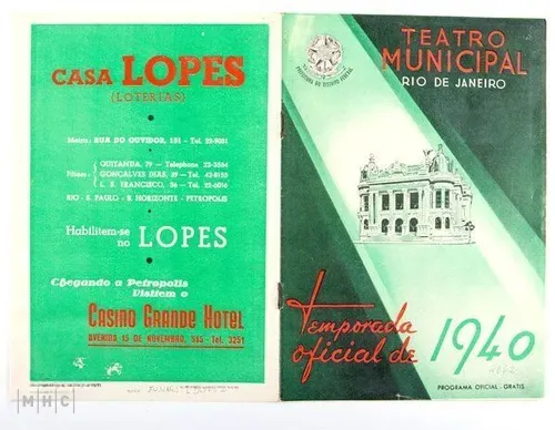 imagem: Programa do Theatro Municipal